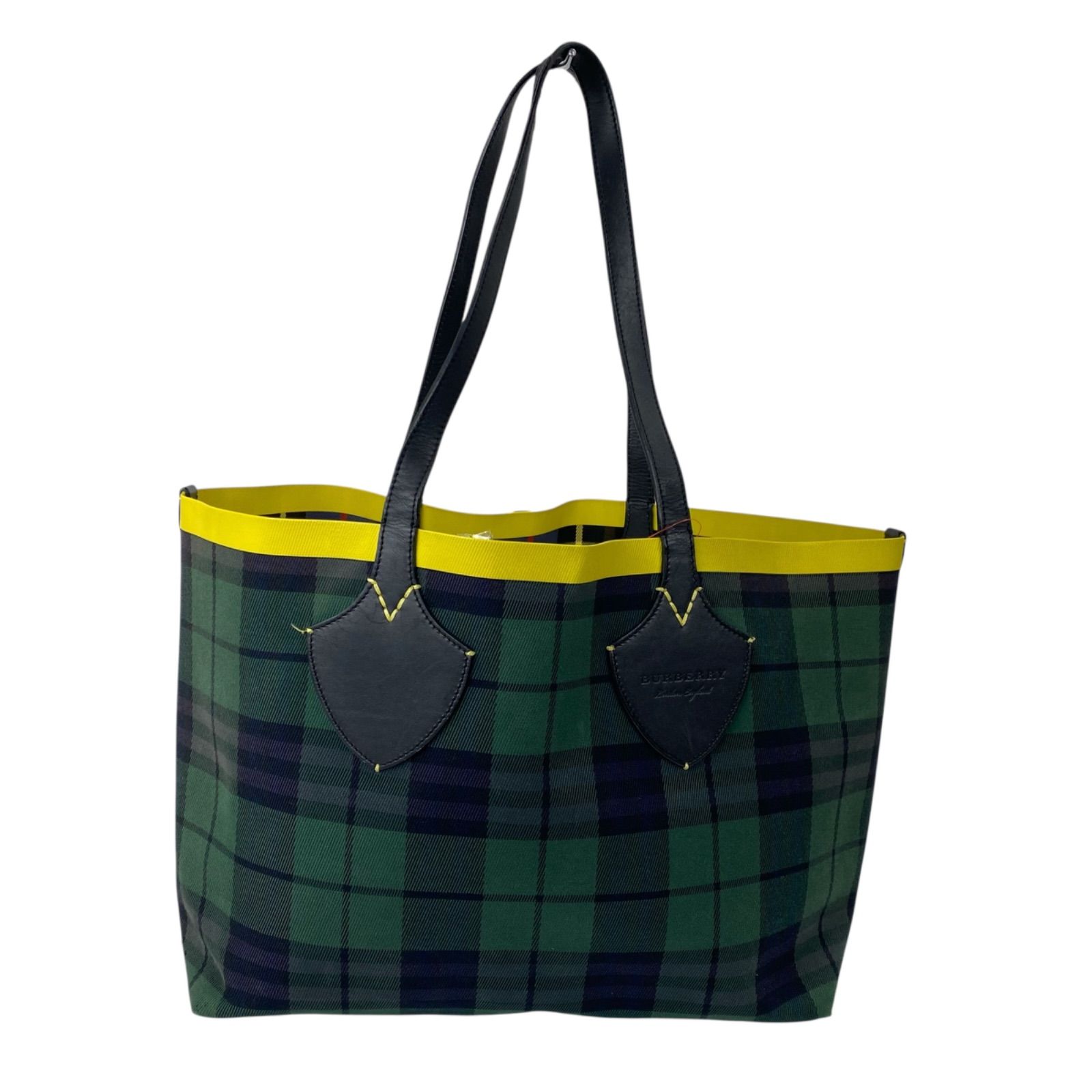 バーバリー BURBERRY リバーシブル トートバック ショルダーバッグ 