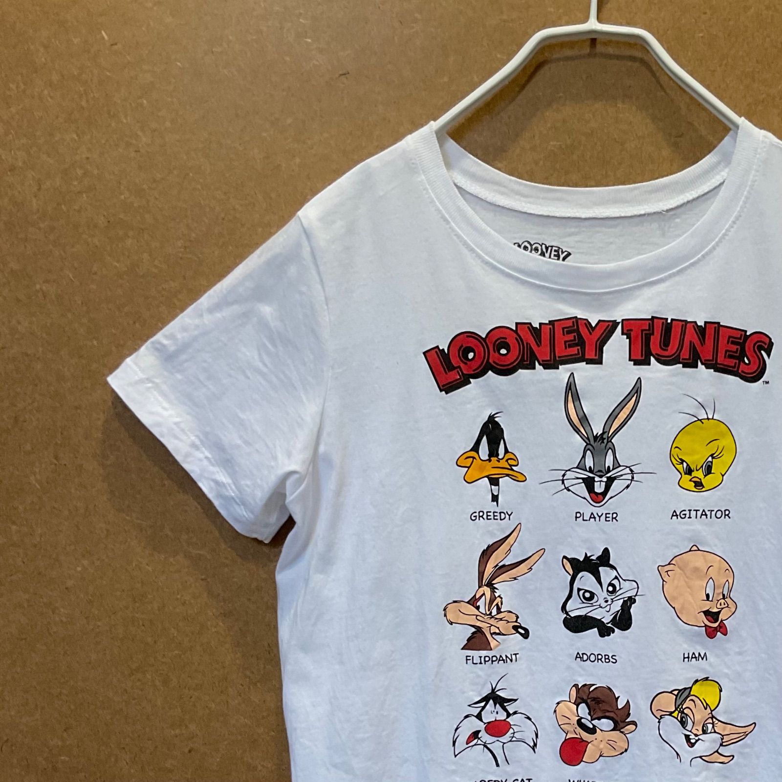 USA輸入古着 ルーニー・テューンズLOONEY TUNES キャラクター一覧 半袖