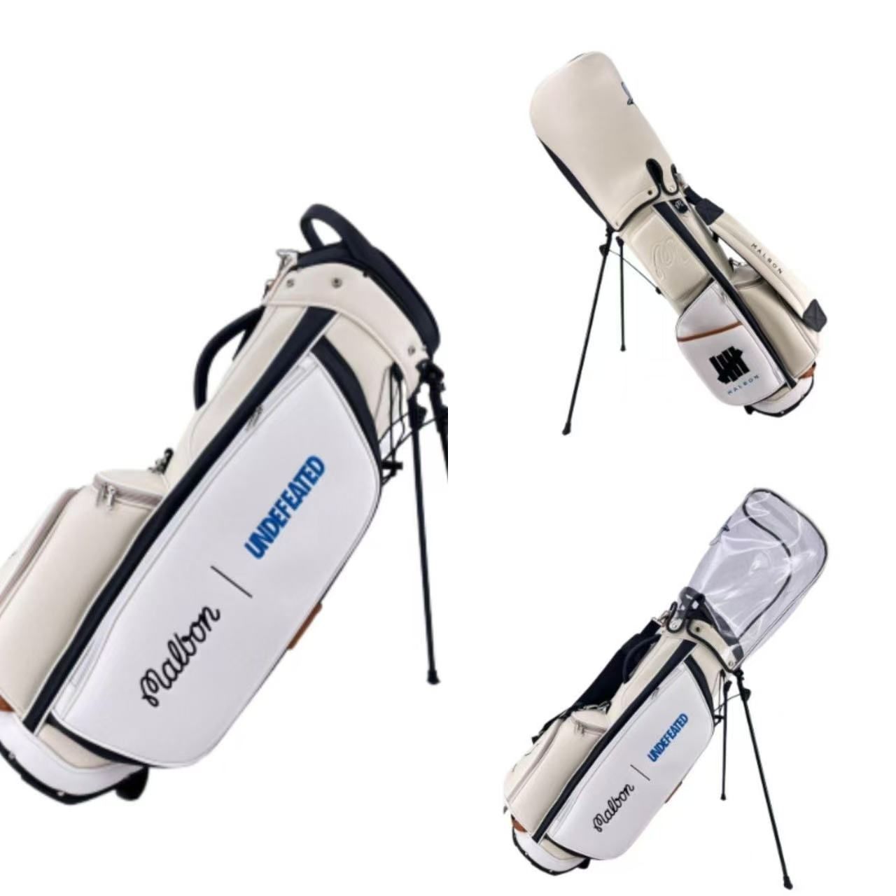 MALBON GOLF キャディバッグ UNDEFEATEDコラボ ゴルフバッグ - メルカリ