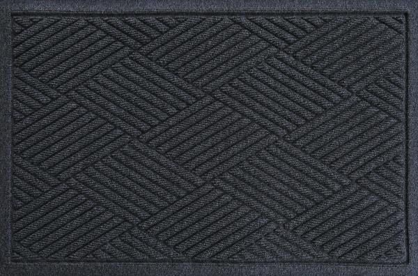3営業日で発送 クリーンテックス ジャパン 吸水速乾マット ウォーターホースT ダイヤモンド ダーク グレー 88×114cm BZ00014 1枚