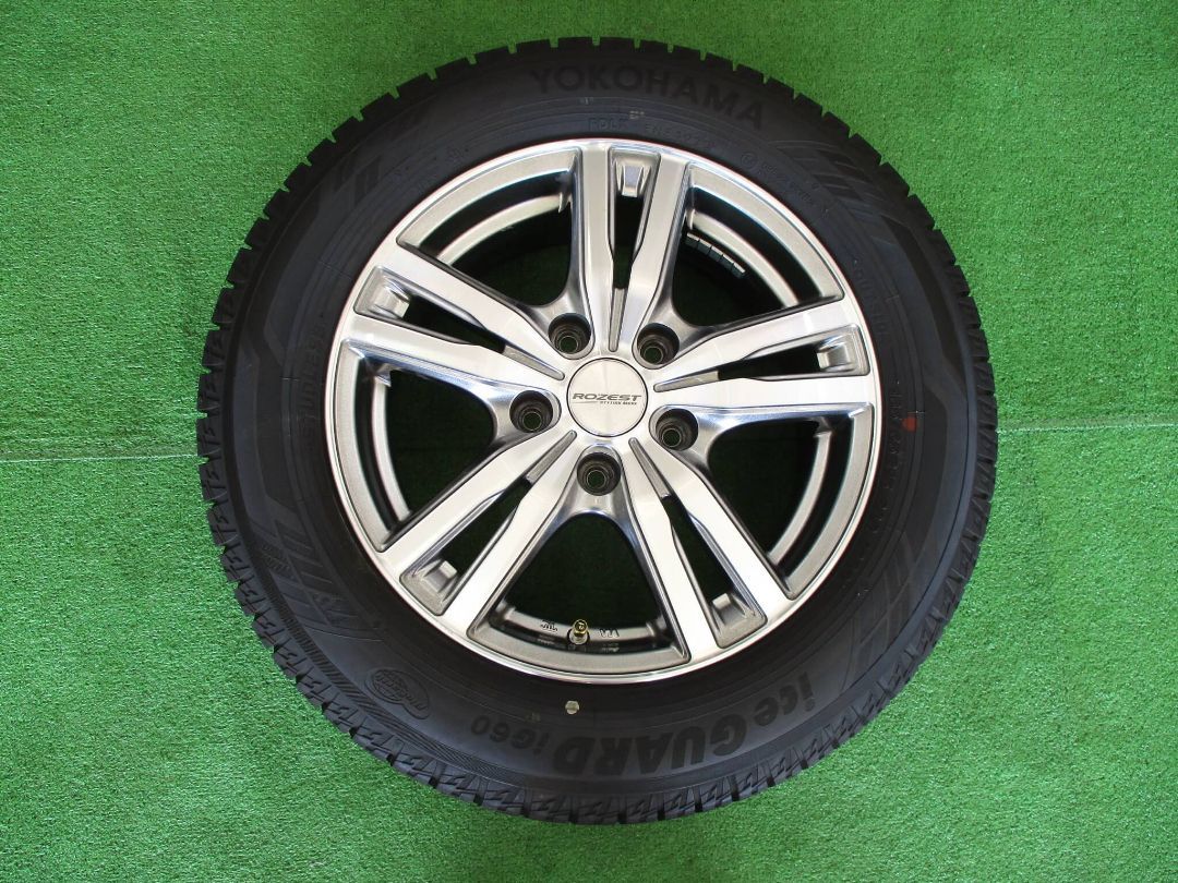 ROZEST スタッドレス 15インチ タイヤホイールセット タンク パッソ