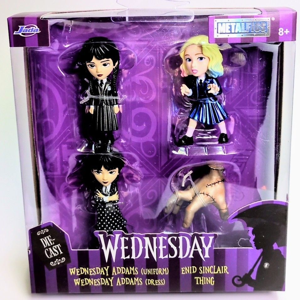 ウェンズデー Toys Jada Wednesday Diecast Figure METALFIGS ) ( JADA RC 箱入 ROBOTROBOT ラジコン TOYS Car