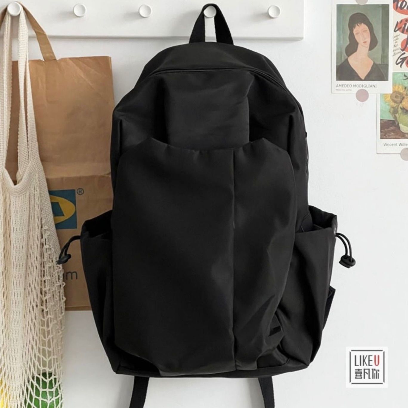 かわいい 新品 未使用 白即納 Ladies 4色展開 大容量 撥水加工 通勤通学リュックサック リュック バックパック Asiatech Co Id Asiatech Co Id