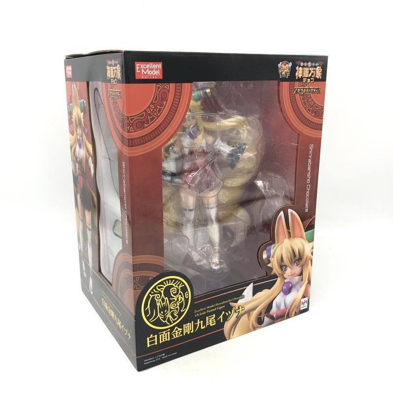 【中古】リボン折れ・脚部色写り有)メガハウス 1/8 エクセレントモデル 白面金剛九尾イヅナ/神羅万象チョコ[6][240006552779] 中古】リボン折れ・脚部色写り有)メガハウス 1/8 エクセレント
