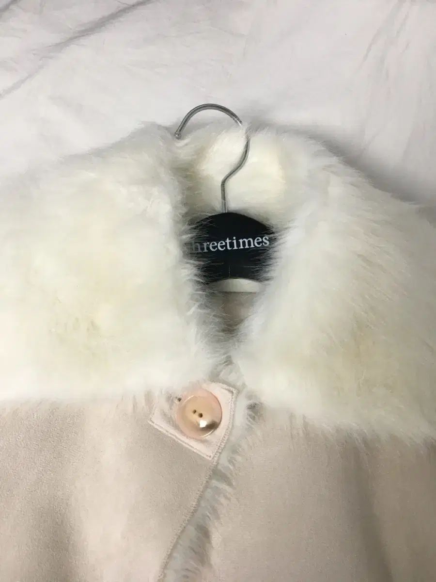 スリータイムズ バニーファー 21 ピンク