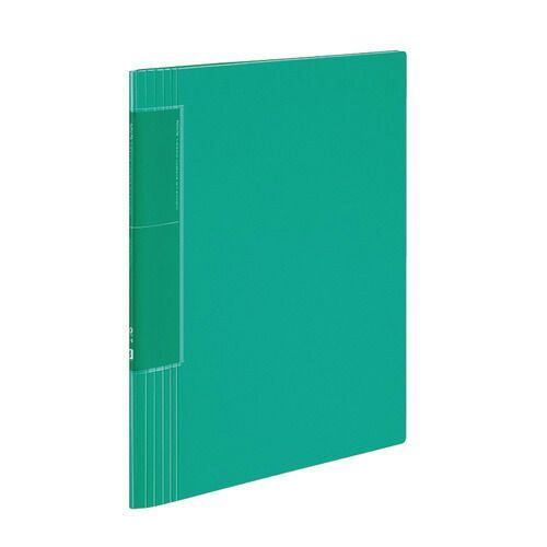 まとめ コクヨ クリヤーブックノビータウェーブ 緑 ﾗTN570G ×10セット