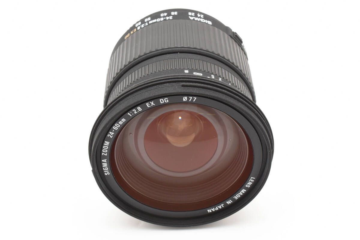 ☆極上☆Sigma シグマ ZOOM 24-60mm F2.8 EX DG canon用 EFマウント