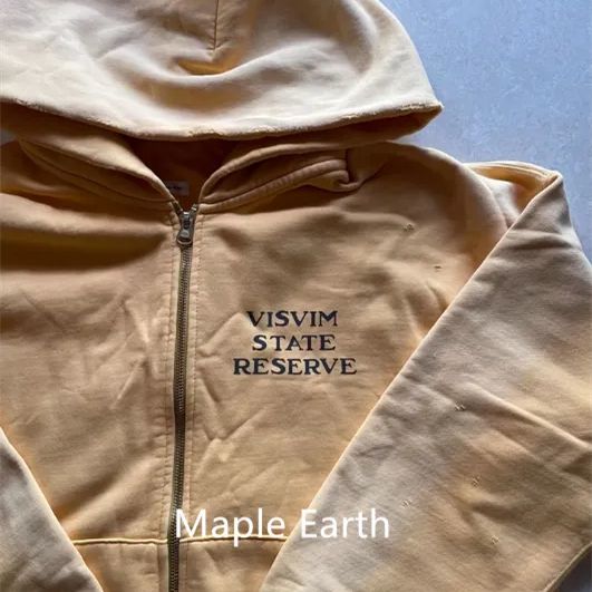 VISVIM 24AW JUMBO SB HOODIE F.Z. CRASH オレンジ ジャンボ VISVIM 24AW JUMBO SB HOODIE F.Z. CRASH オレンジ ジャンボ