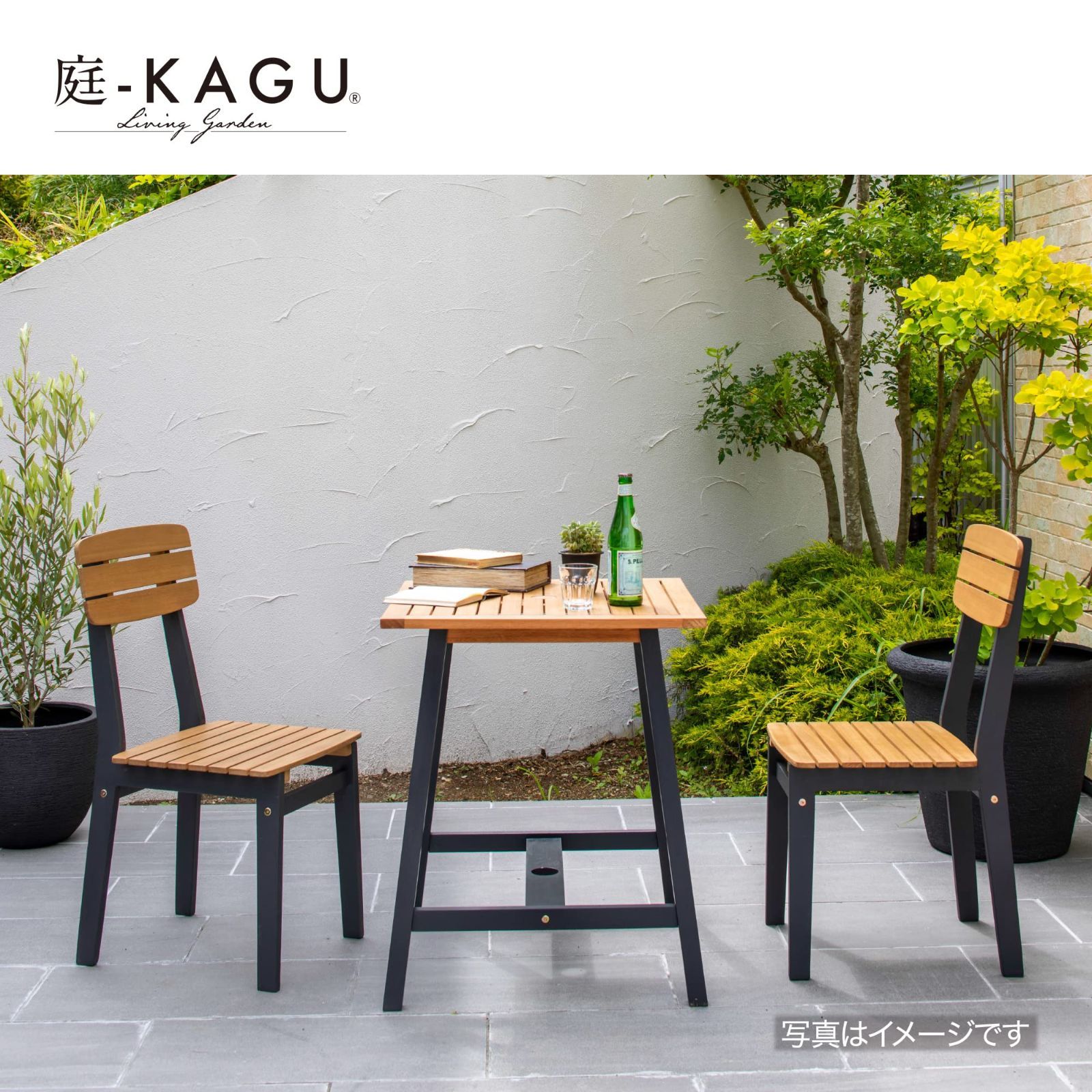 タカショー マリーウッド トレイスタンド 天然木 ユーカリ 庭KAGU 折りたたみ式 MWF-29FS ガーデン テーブル ガーデンテーブル 天然木 ユーカリ トレイスタンド MWF マリーウッド 折りたたみ式