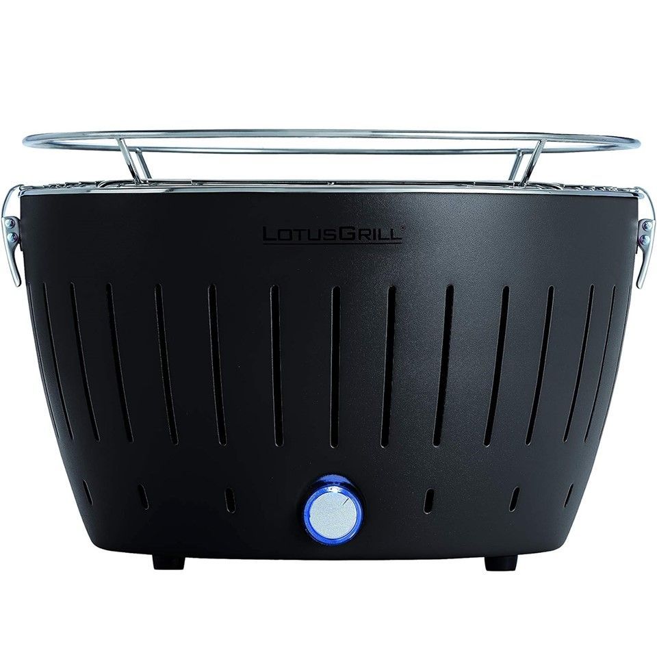 ハーフェレ ジャパン ロータスグリル レギュラーサイズ グレー G-AN-34PNC2 炭付 USB対応 キャンプ用品 LOTUS GRILL