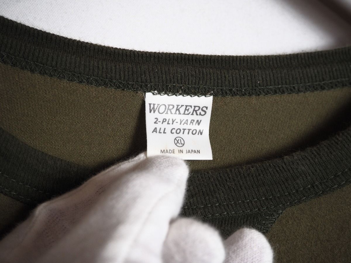 24AW WORKERS ワーカーズ 2 PLY Sweat Shirt スウェット 長袖 T