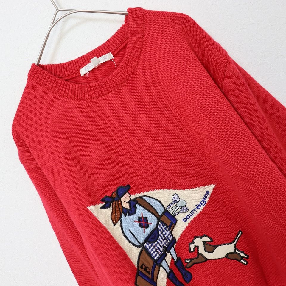 クレージュ courreges sport futur ヴィンテージ ニット セーター 