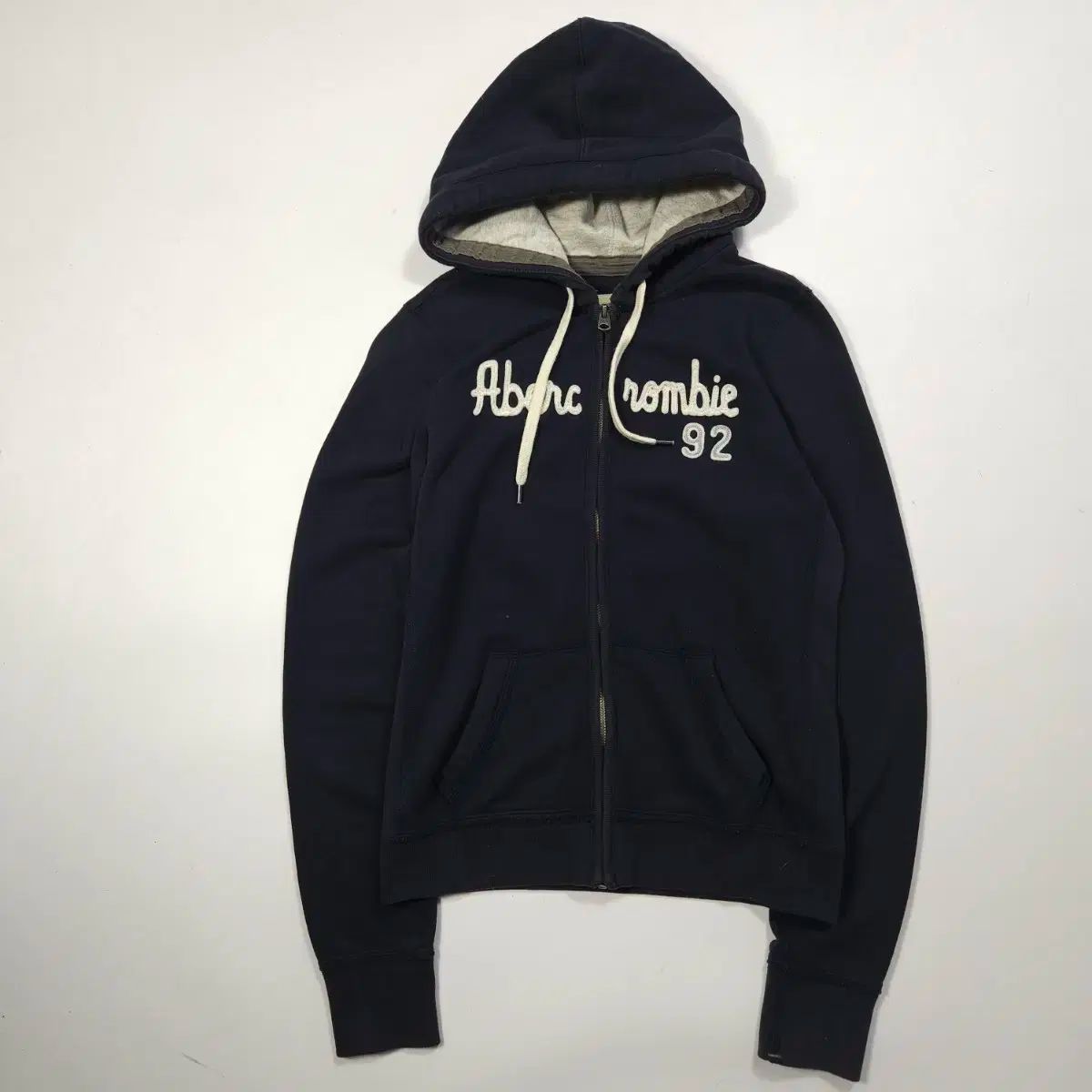 Abercrombie アバクロンビー ジップアップパーカー フード付き L