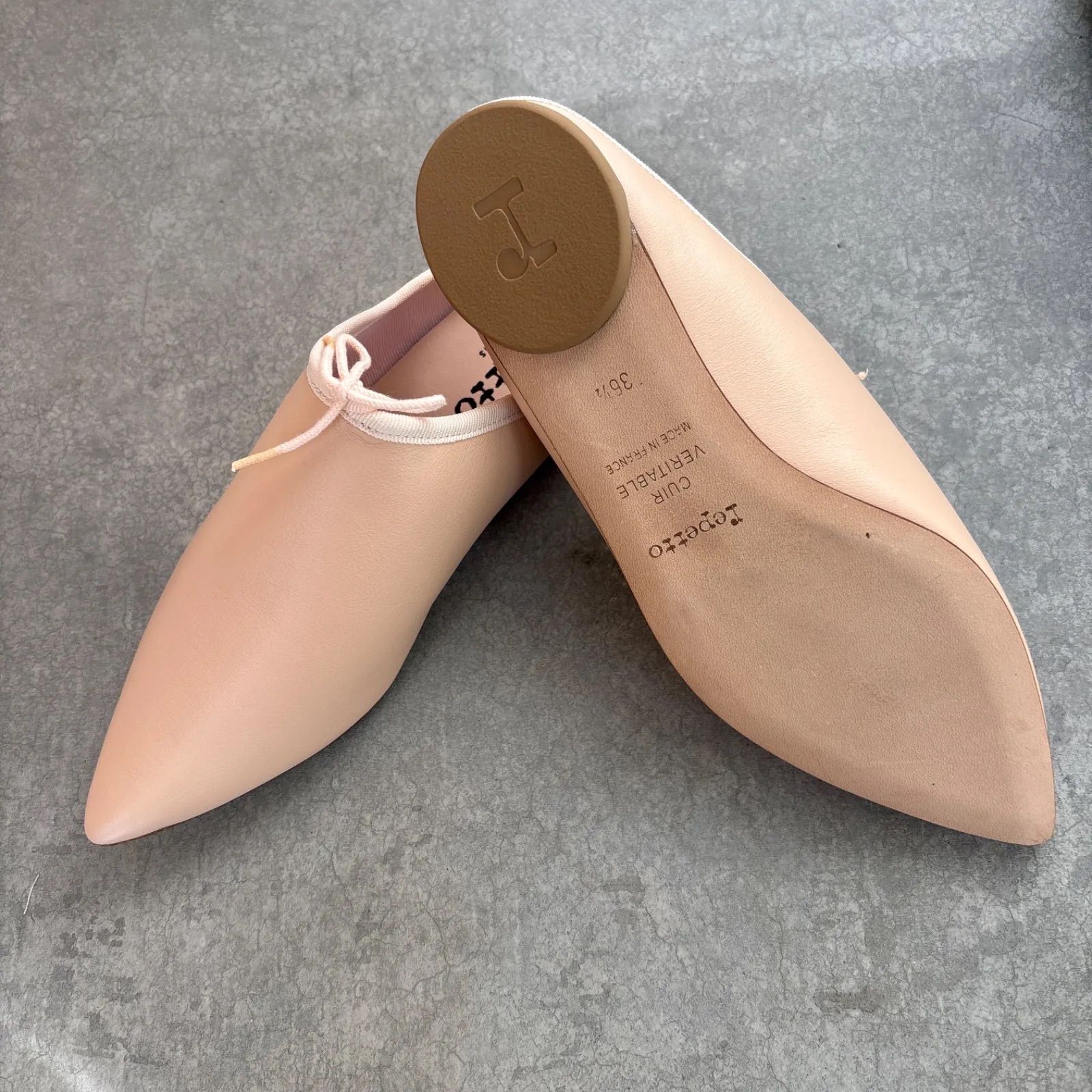 repetto repetto FAYZA MULE ポインテッドトゥ フラットシューズ KIN-KAAI_COM