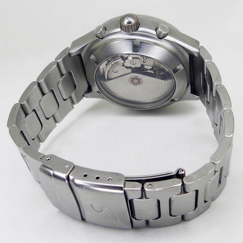 中古ジン【Sinn】 144.GMT.ST 144.GMT クロノグラフ オートマティック デイト