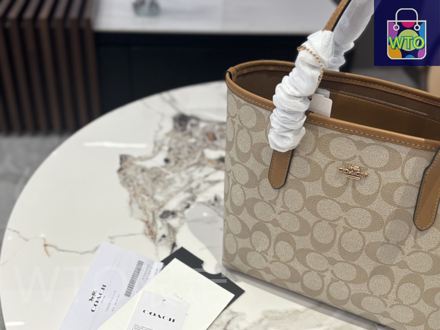 今日 Coach City Tote Bag コーチ シティ トート バッグ-WTO輸入 DECORATOM_COM_BR