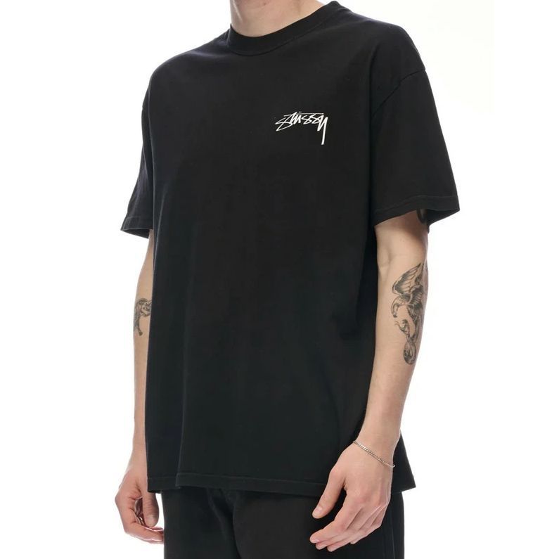 Stussy Tシャツ ステューシー ロゴ 半袖 Modern Age 50-50 SS