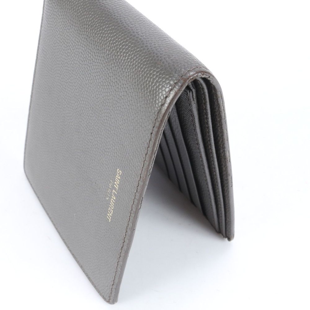 YSL レザー キーケース カードケース グレー YSL レザー キーケース カードケース グレー YSL グレー レザーカード