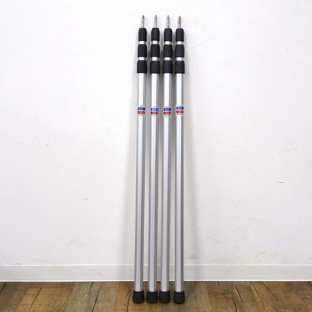 タープ ポール Tarp Pole 4本セット アジャスタブル 230cm キャンプ テント アウトドア アウトドア タープ ポール Tarp Pole 4本セット アジャスタブル 230cm キャ