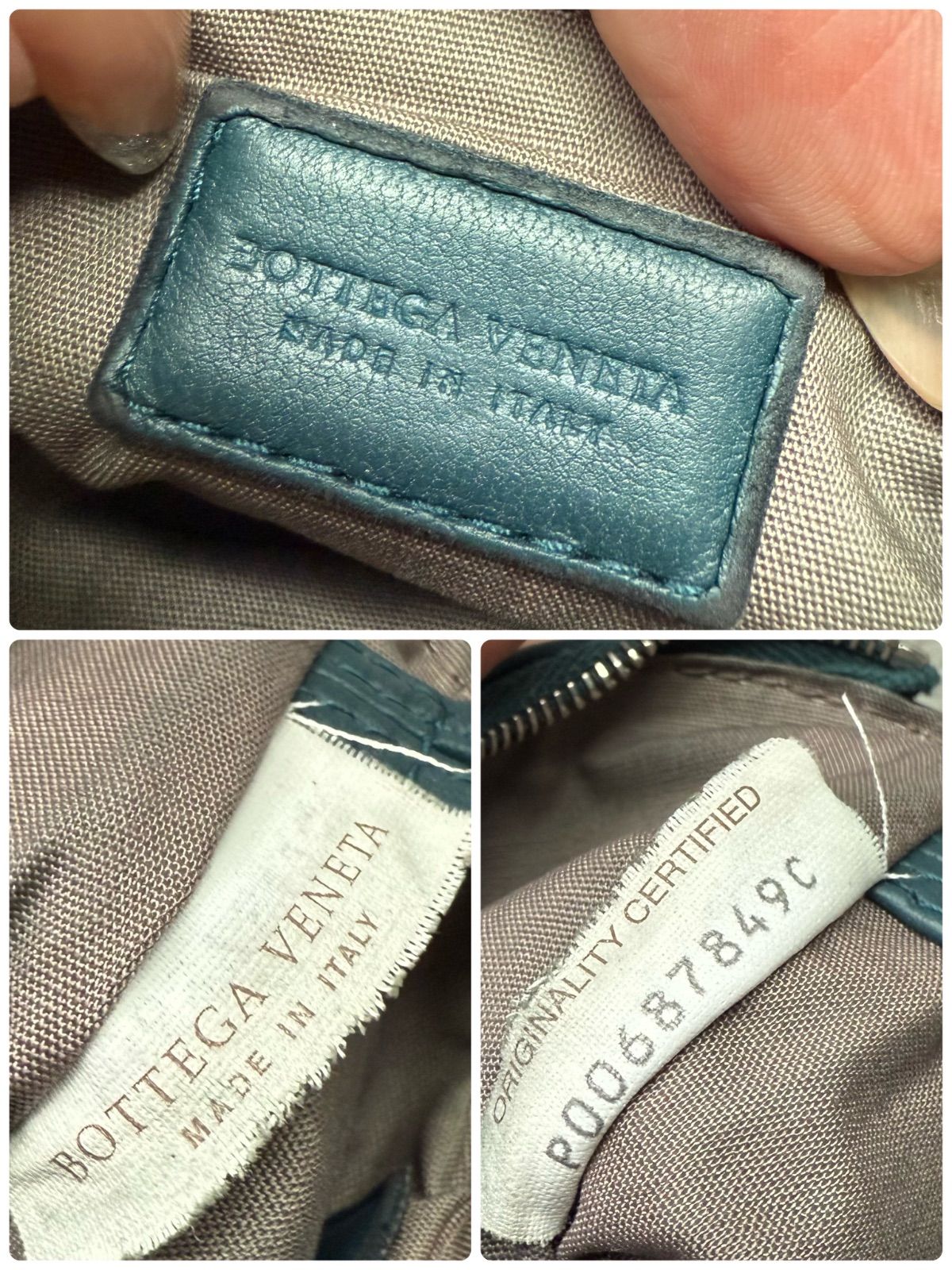 美品 BOTTEGA VENETA ボッテガヴェネタ イントレチャート コインケース