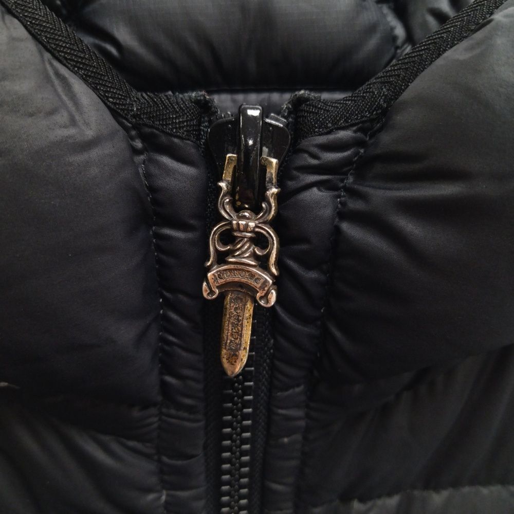 CHROME HEARTS (クロムハーツ) レザー切替 ダブルジップ リバーシブル