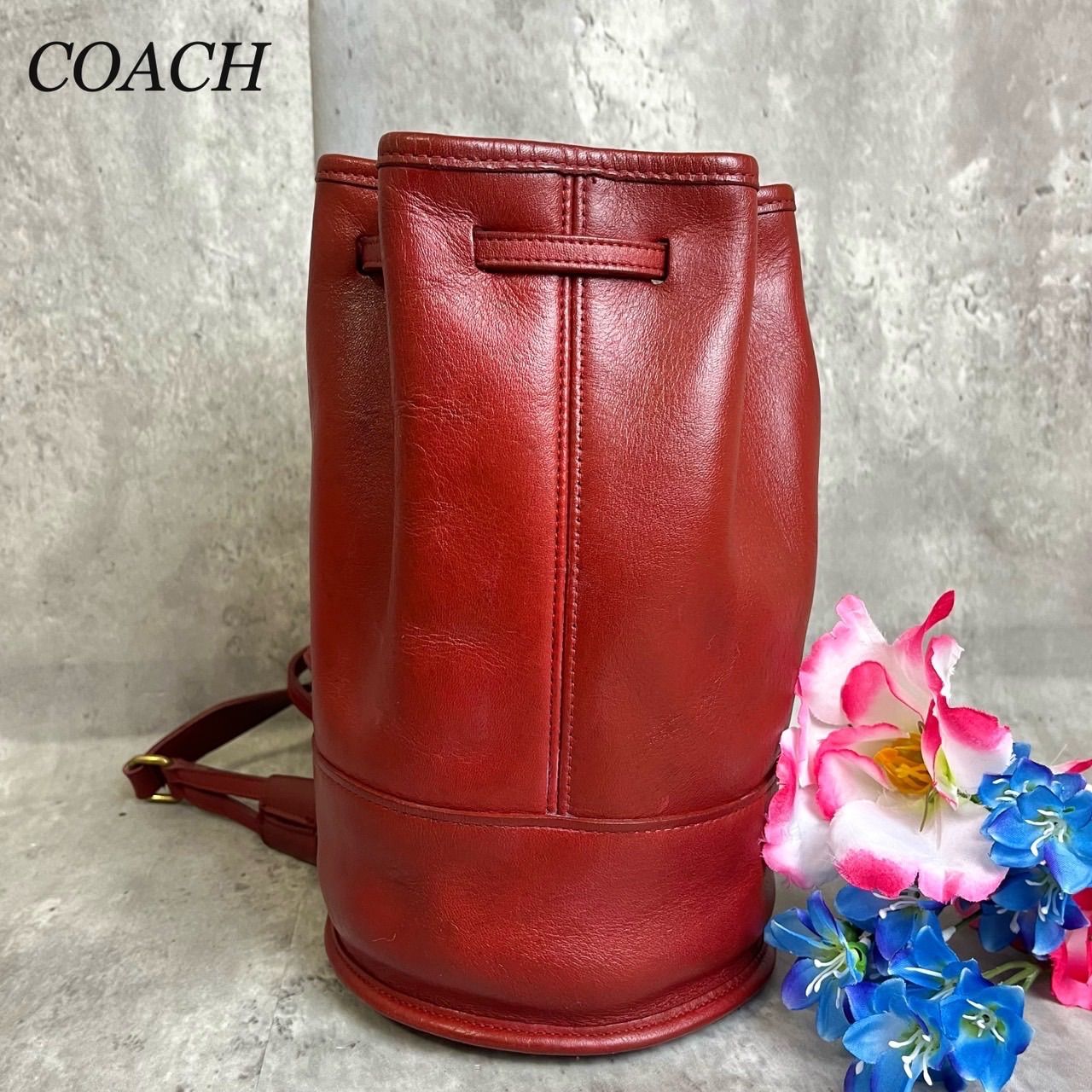 ✨良品✨ OLD COACH オールドコーチ リュックサック バッグパック巾着 