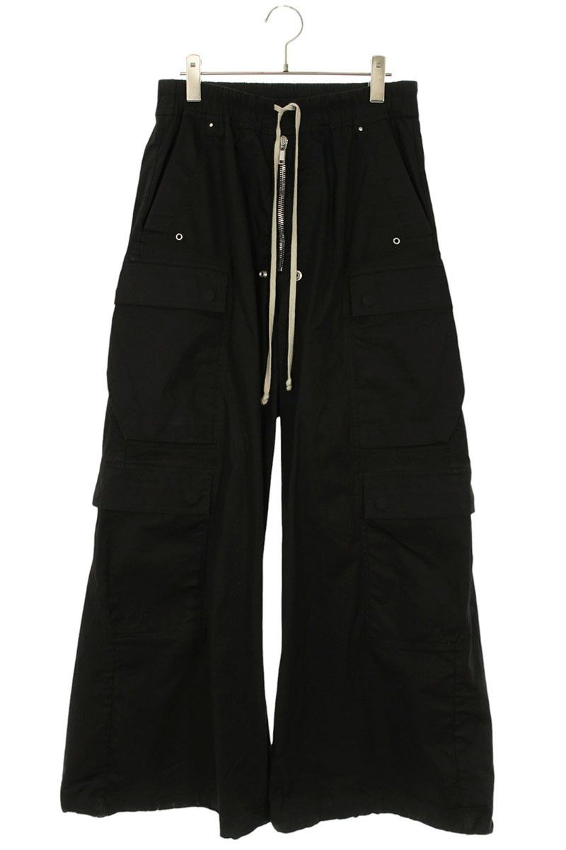 リックオウエンス -TE カーゴベラロングパンツ メンズ 46