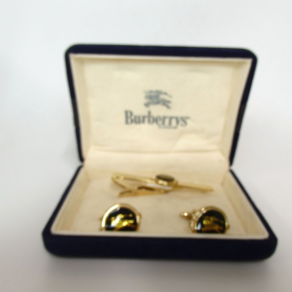 バーバリー　カフス BURBERRY バーバリー カフス ボタン カフリンクス ロゴ K14GF
