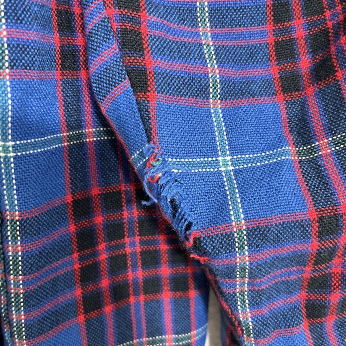 NORTHWEST Territory 長袖 ネルシャツ 2XL ブルー レッド チェック柄 格子柄 ビッグサイズ 長袖シャツ トップス 冬物 a710-5748