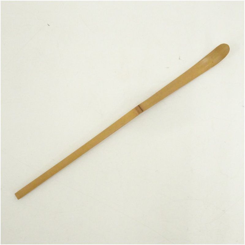 茶道具　茶杓　銘「菊日和」　前大徳　細合喝堂書付　共筒共箱　V　8545 竹茶杓（銘：松涛）（前大徳 細合喝堂書付）（共箱） 茶道 茶道具