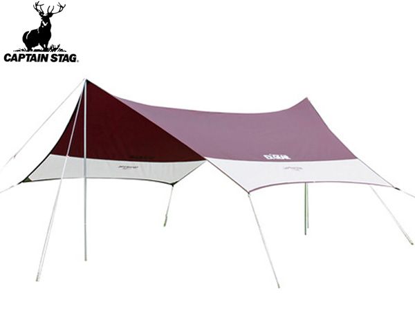 キャプテンスタッグ エクスギア ヘキサタープ UA-1064 5～6人 キャンプ アウトドア タープテント 送料無料