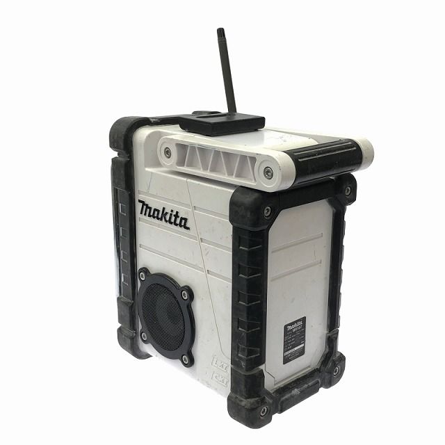 ☆中古品☆ makita マキタ 充電式ラジオ MR107 本体のみ 白