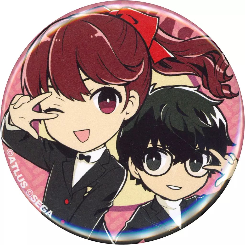 バッジ・ピンズ [単品] 主人公＆芳澤かすみ ツーショット缶バッジ