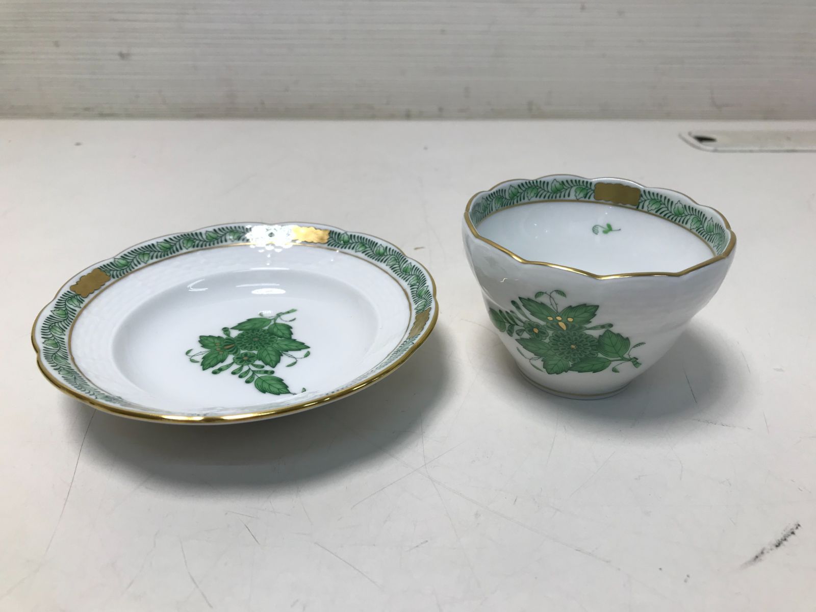 □未使用□ﾍﾚﾝﾄﾞ ｱﾎﾟｰﾆｰｸﾞﾘｰﾝ ｵﾘｴﾝﾀﾙｶｯﾌﾟ&ｿｰｻｰ（6661）【☆38-328