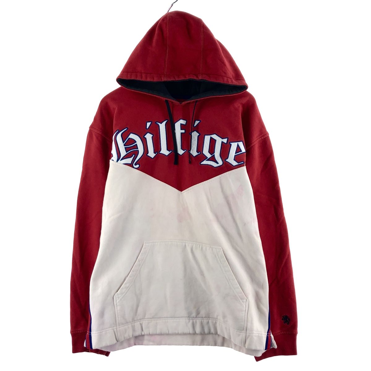 古着 HILFIGER スウェットプルオーバーパーカー メンズXL/eaa374881