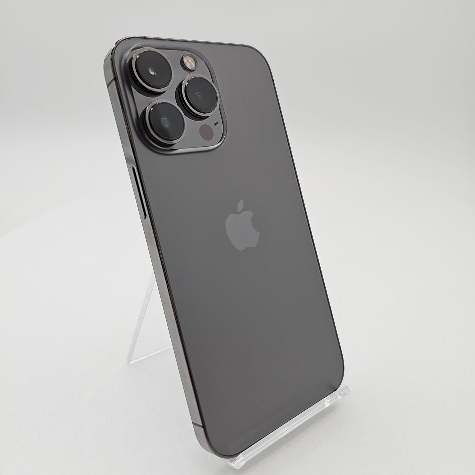 【全額返金保証】【最速発送】Apple iPhone 13 Pro 256GB グラファイト au SIMフリー 動作確認済 白ロム 85%
