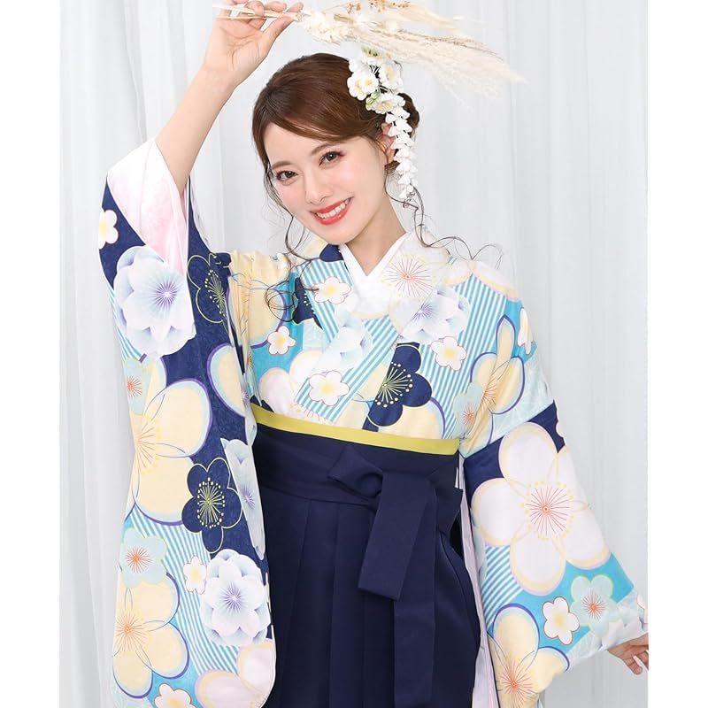 KYOETSU (キョウエツ) 卒業式 成人式 レディース草履 下駄 舞妓 こっぽり 刺繍入り鼻緒 うめ 丸菊 市松花 七宝 (黒台×黄鼻緒 KYOETSU (キョウエツ) 卒業式 成人式 日本製 草履バッグ2点セット 椿柄刺繍