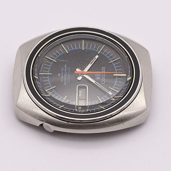 【稼働良】昭和45年製 セイコー 5スポーツ 6106-8560 SEIKO 5 SPORTS AT/6106-8560 稼働