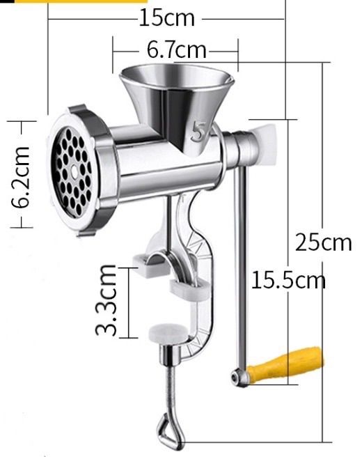 ミンサー ひき肉器 ソーセージマシン ミンチ 手動挽肉機 家庭用 腸詰め