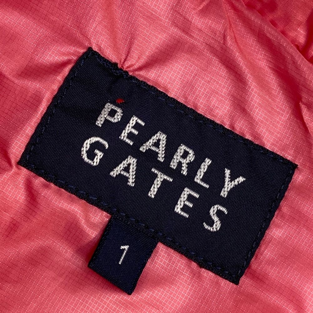 サイズ 1 PEARLY GATES パーリーゲイツ 中綿ベスト 総柄 ピンク系 240101503882 ゴルフウェア レディース ストスト LLC-HASEGAWATOSO_COM