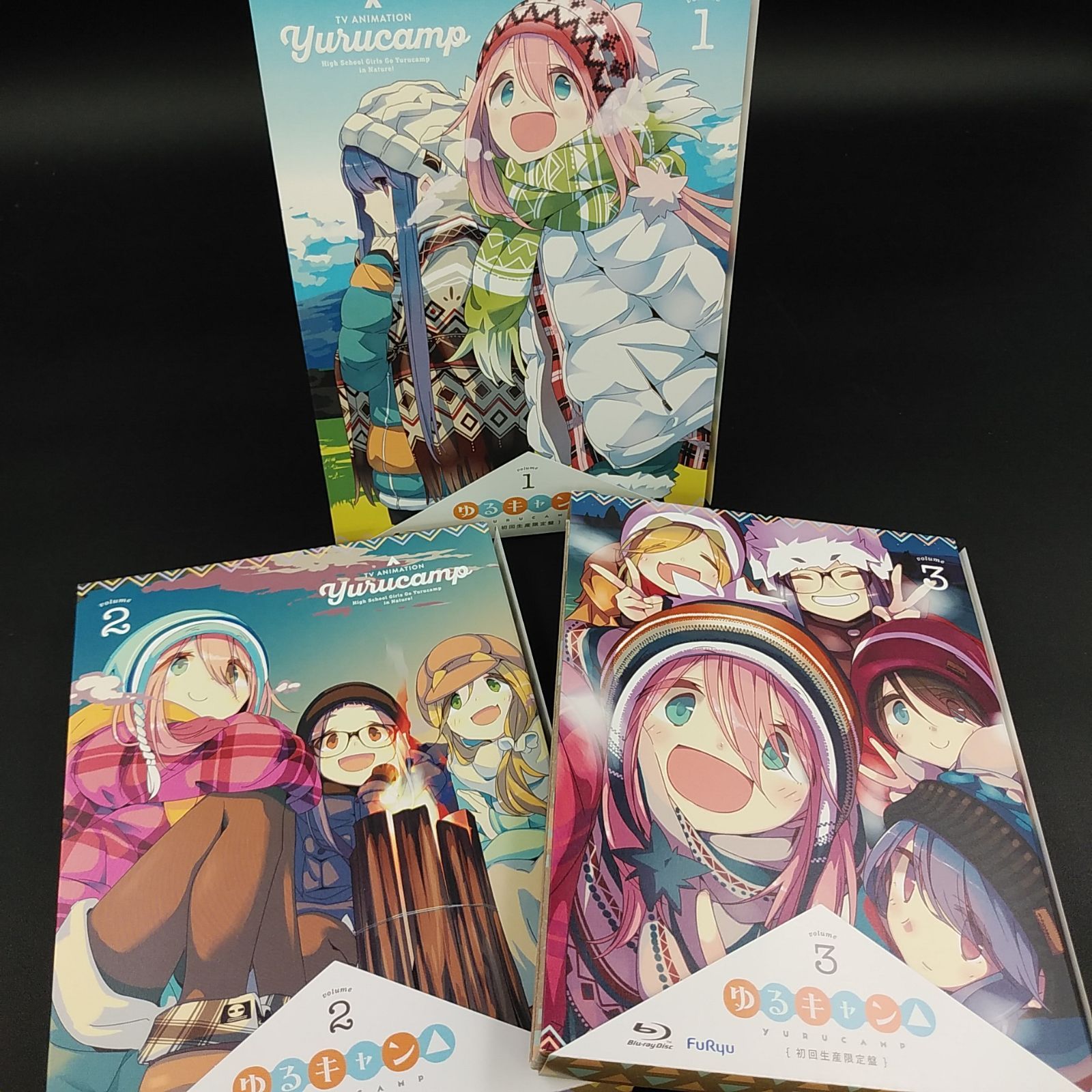 ゆるキャン△」Season1 初回生産限定盤 全3巻セット アニメ Blu