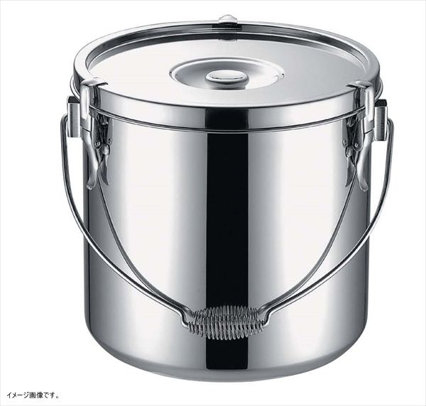 仔犬印 K 19-0 電磁 厚底 給食缶 21cm