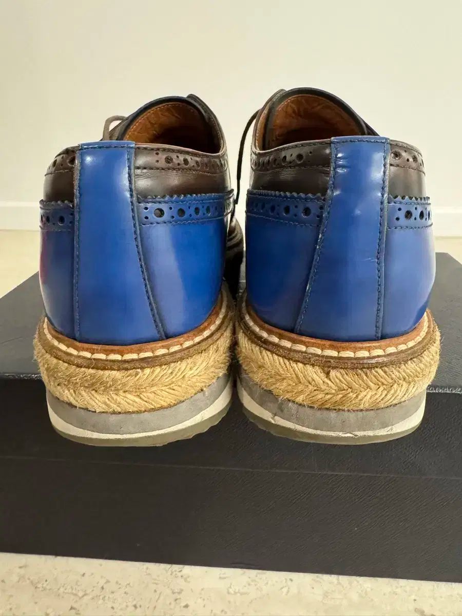 7 275 ー 285 PRADA(プラダ) クリーパー（PRADA プラダ バイカラー 