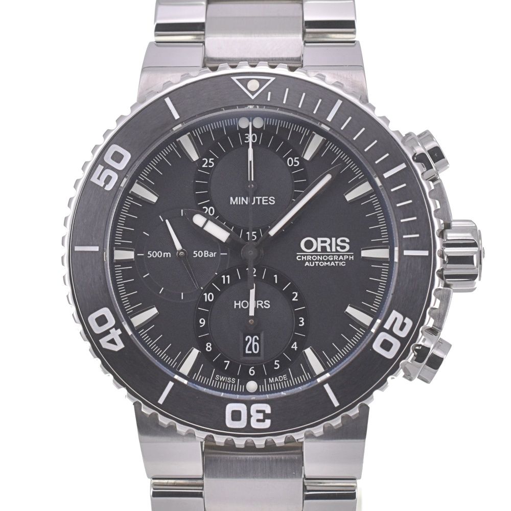 ORIS オリス　クロノグラフ メンズ時計 オリス ORIS 01 774 7655 4154-07 8 26 01PEB アクイス クロノ