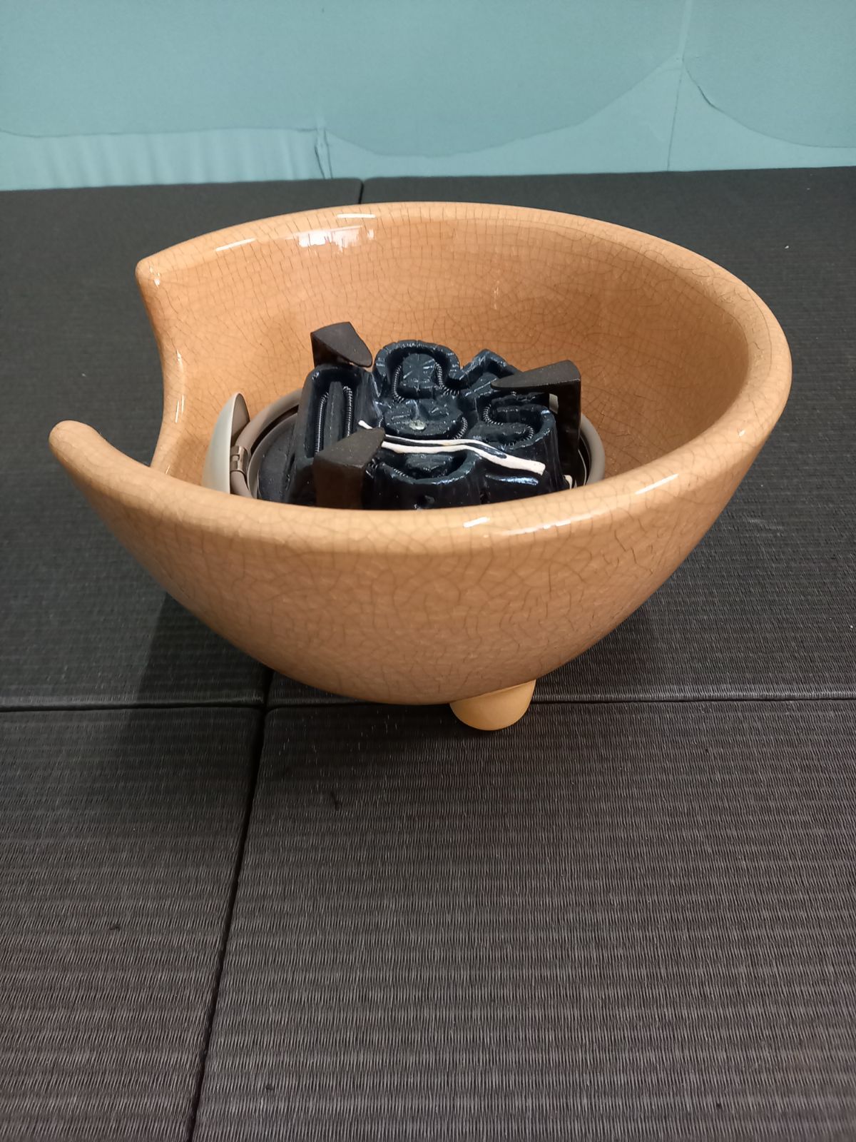 オファー 茶道具 風炉 風炉型 電熱器 電気火鉢 野々田商店