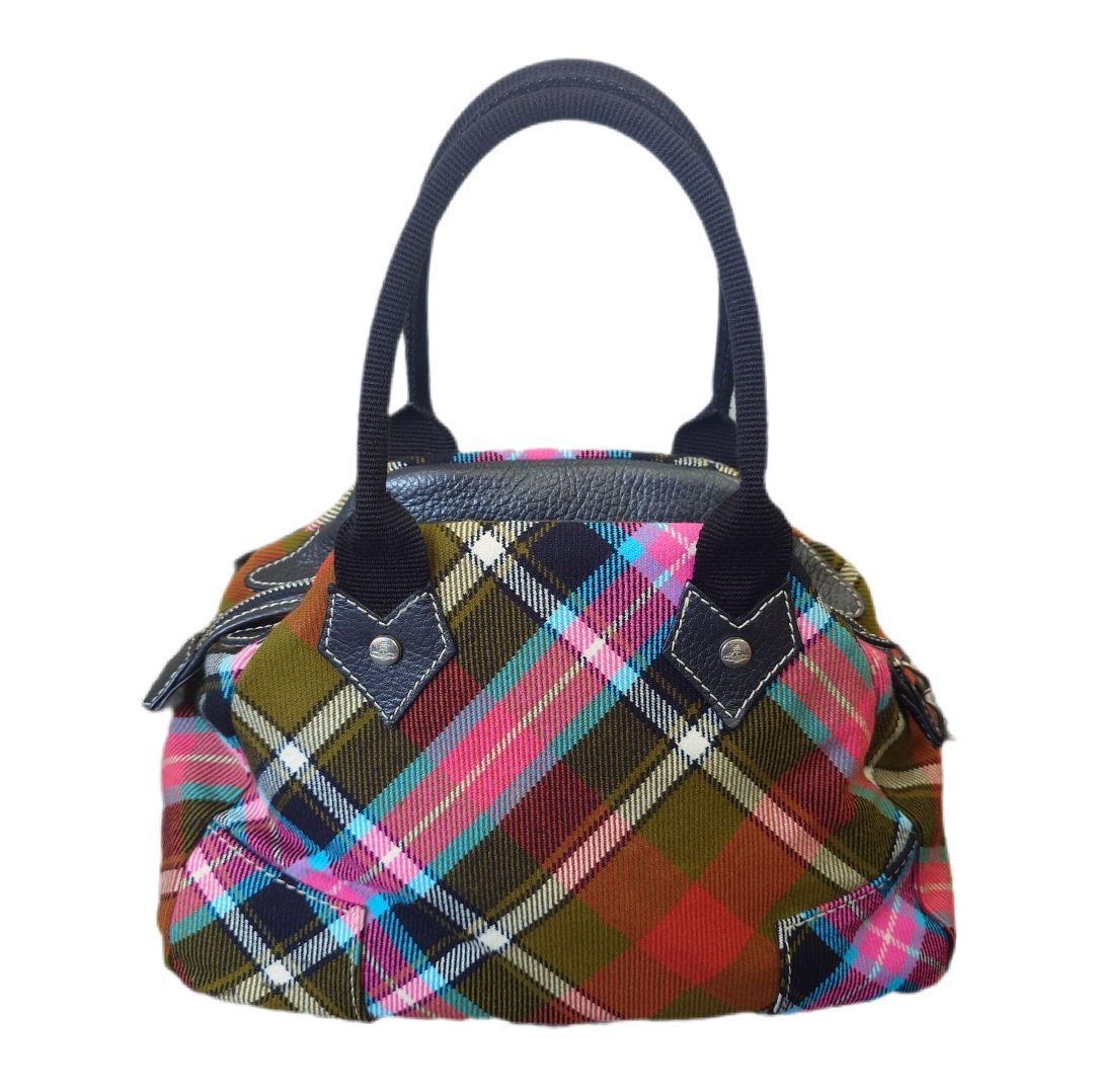 Vivienne Westwood チェック柄ハンドバッグ Vivienne Westwood(ヴィヴィアンウエストウッド) チェックハンドバッグ