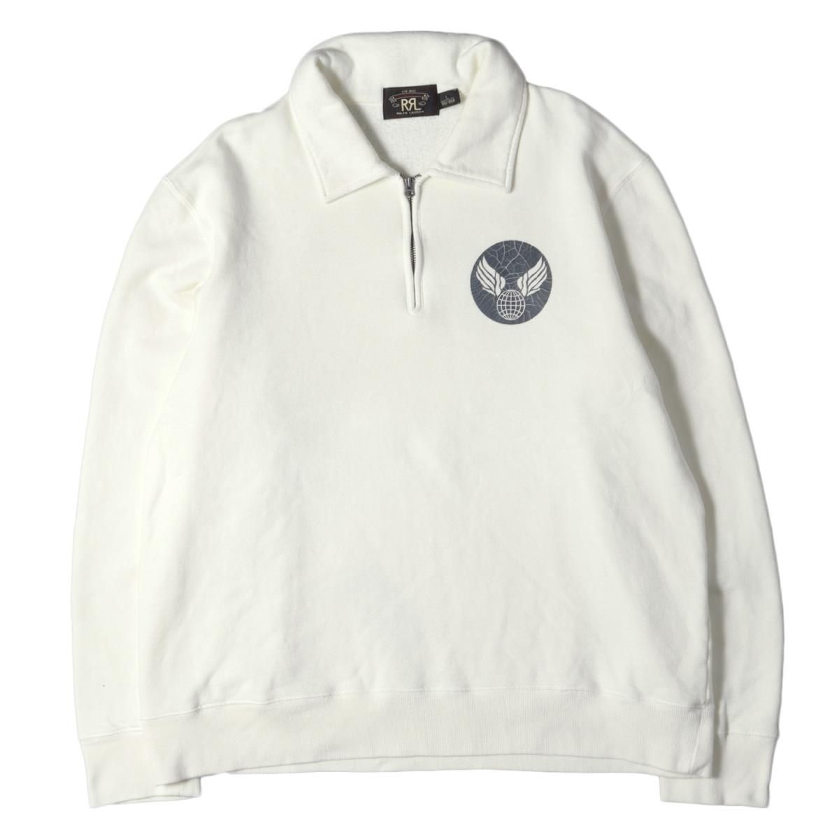 RRL ダブルアールエル ラルフローレン スウェット ミリタリー プリント 