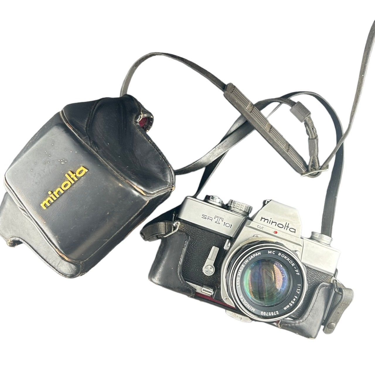 [整備済み]ミノルタ SRT101 MC ROKKOR-PF 55mm F1.7 ミノルタ SRT101 & MC ROKKOR-PF 55mm F1.7 #46 中古品】minolta