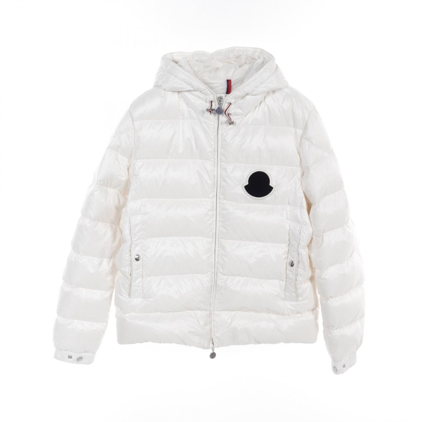 モンクレール MONCLER ダウンジャケット SASSIERE F20911A20500 ホワイト ナイロン ダウンジャケット メンズ Used B