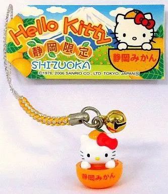 中古】キーホルダー・マスコット(キャラクター) キティ 静岡みかん